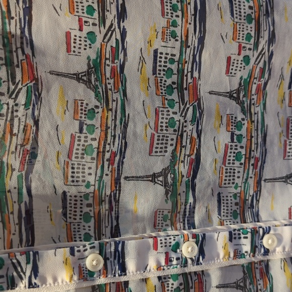 Banana Republic Eiffel Tower Blouse - Picture 2 of 5